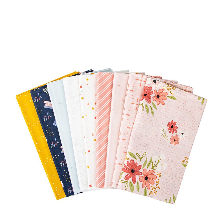 ππ§΅ Between the Pages Fabric Fat Quarter Bundle by Riley Blake Designs - The QuilTea Corner
