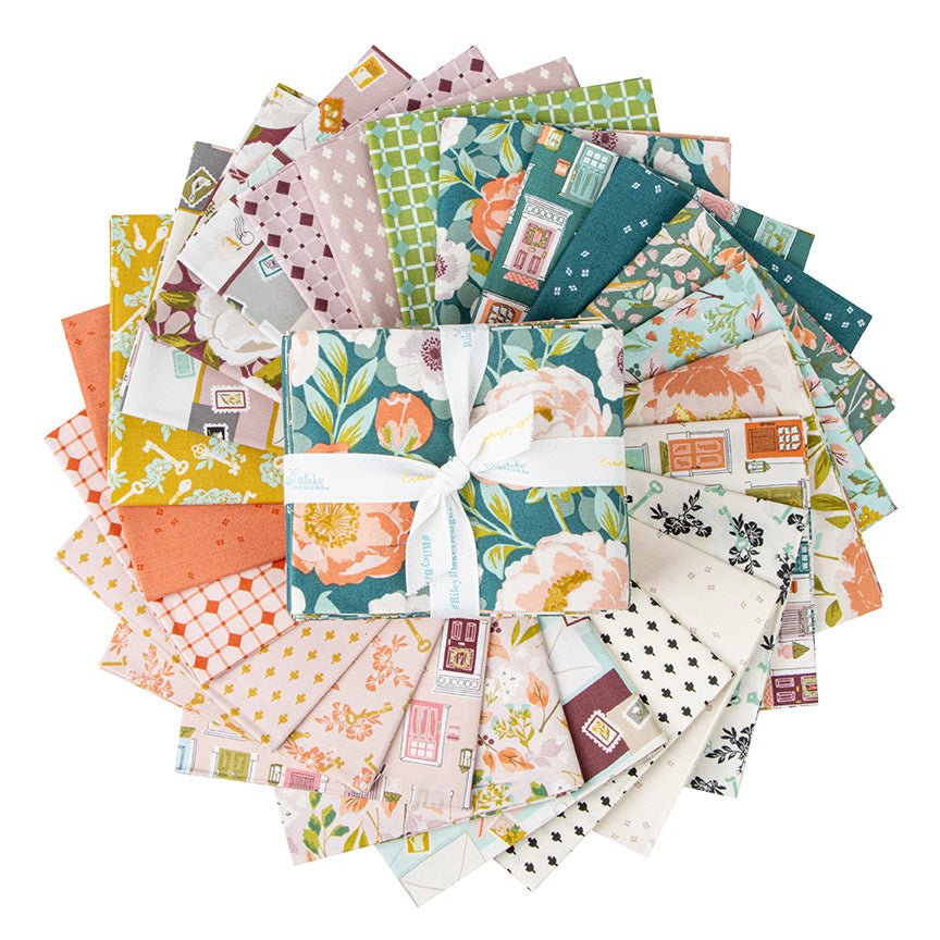 Blossom Lane 24 Pc Fat Quarter Fabric Bundle By Riley Blake Designs - The QuilTea Corner