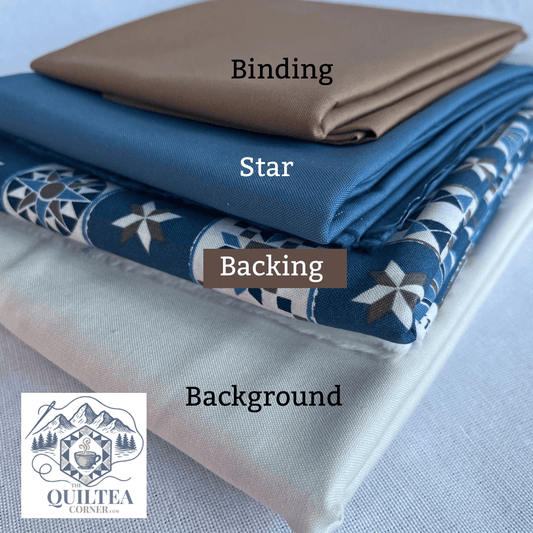 Louis Quilt Kit | Baby Size, All Fabrics Included - The QuilTea Corner