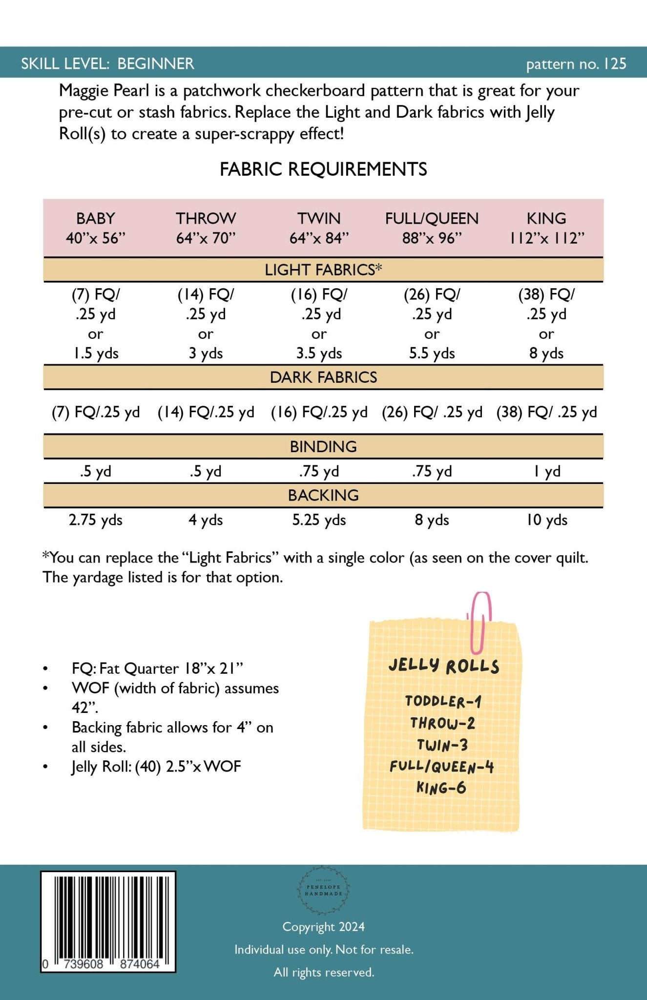 π§΅π Maggie Pearl Quilt Pattern β A Charming and Scrap - Friendly Delight for All Quilters Paper Pattern - The QuilTea Corner