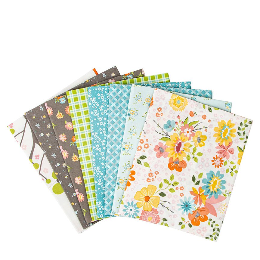 Spring's In Town 42 pc 10" Fabric Stacker By Riley Blake Designs - The QuilTea Corner