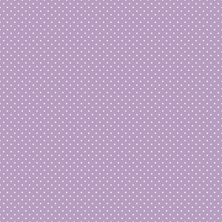 Swiss Dot Lavender | 1/2 yard - The QuilTea Corner