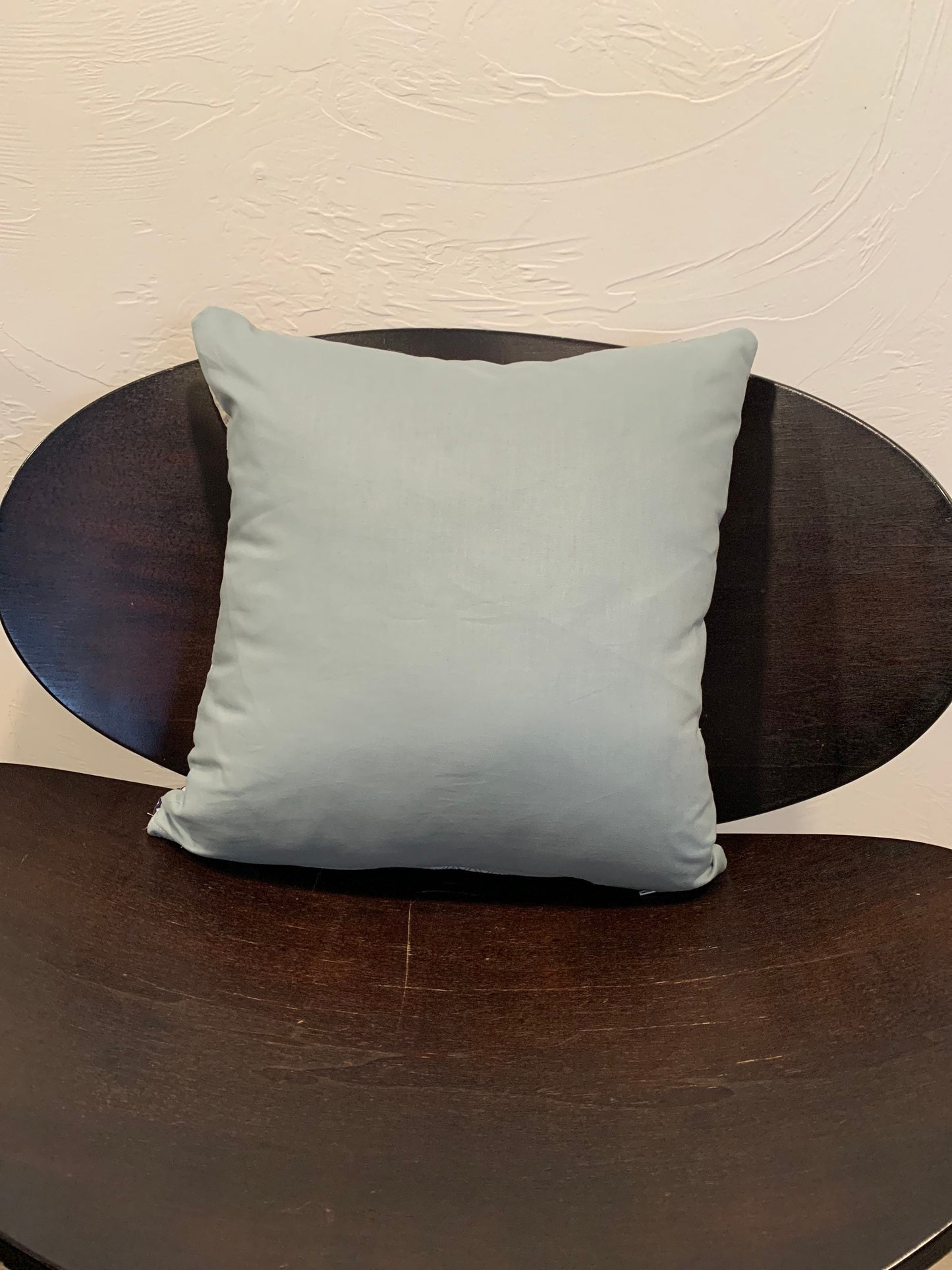 Bluebell Scrappy Patchwork 18” Quilted Zippered Pillow Cover Blue Yelllow