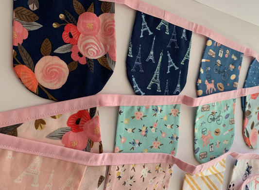 Saturday In Paris Pennants Flag