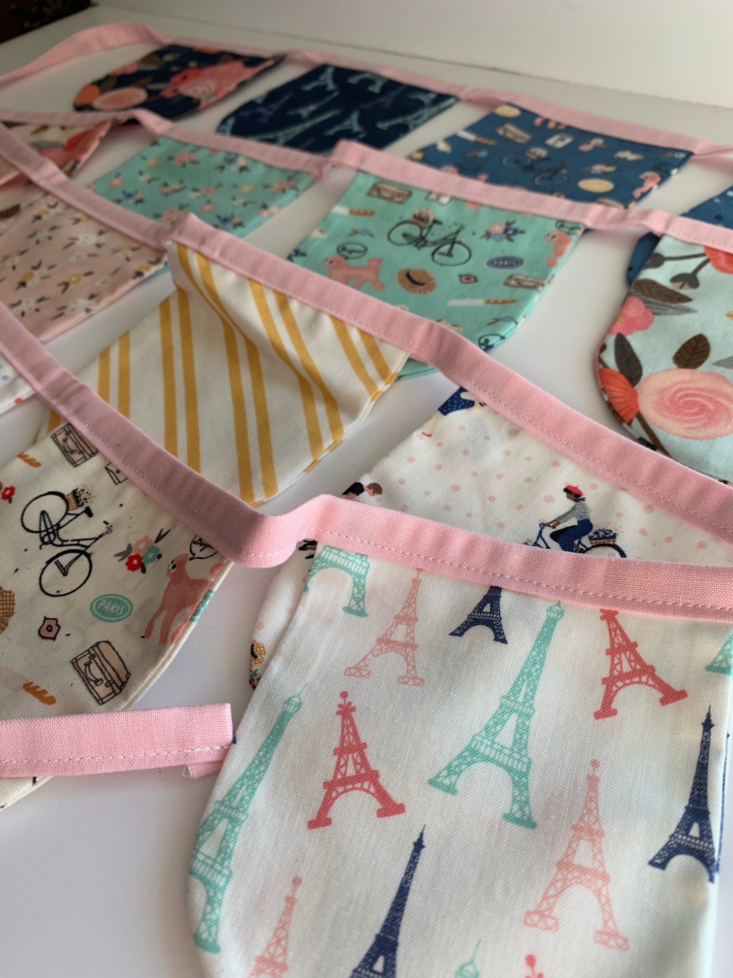 Saturday In Paris Pennants Flag