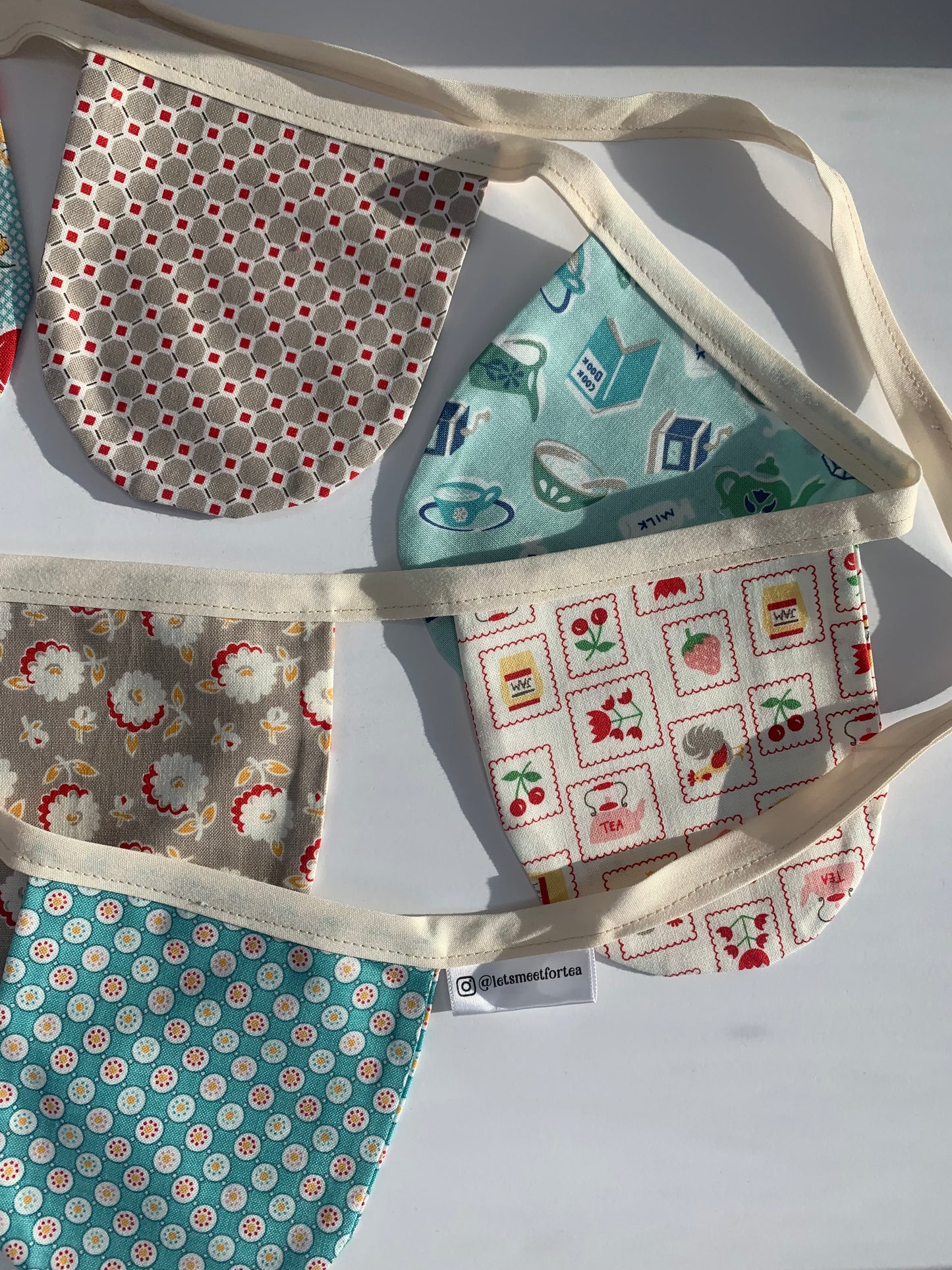 Cookbook Kitchen Decor Pennant Flags