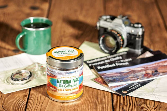 Yellowstone - National Park Tea, Black Tea, 4 Ounce Tin