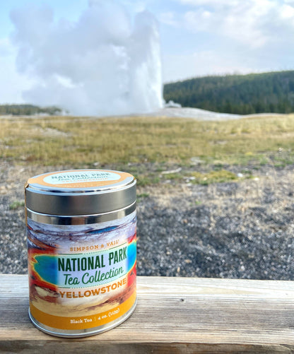 Yellowstone - National Park Tea, Black Tea, 4 Ounce Tin