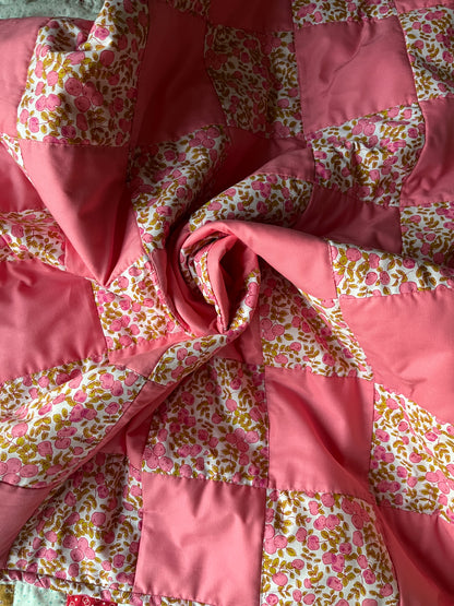 Pink Large Checkered Baby
