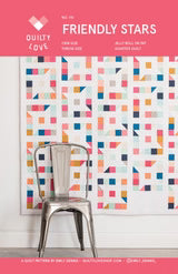 Friendly Stars PAPER Quilt Pattern