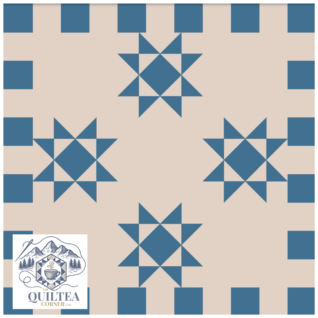 Louis Quilt Kit | Baby Size, All Fabrics Included