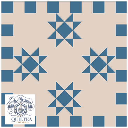 Louis Quilt Kit | Baby Size, All Fabrics Included