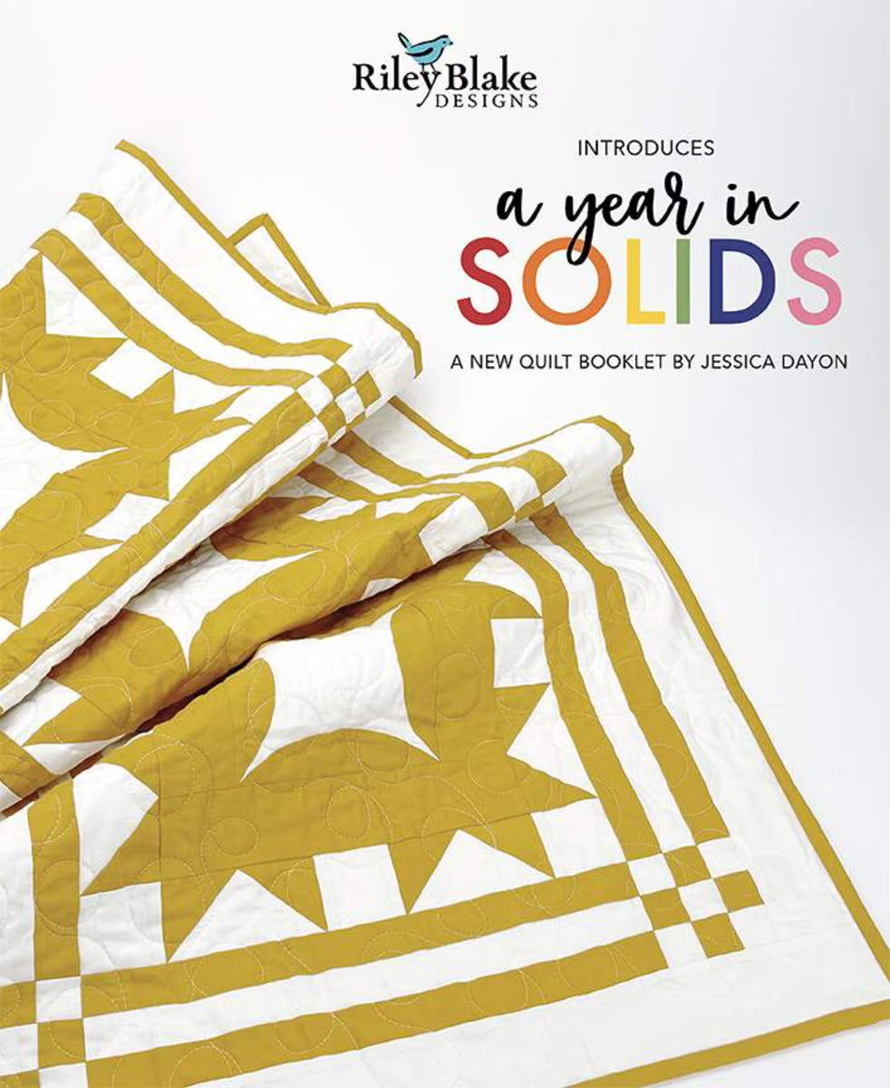 A Year In Solids Quilt Booklet By Jessica Dayon