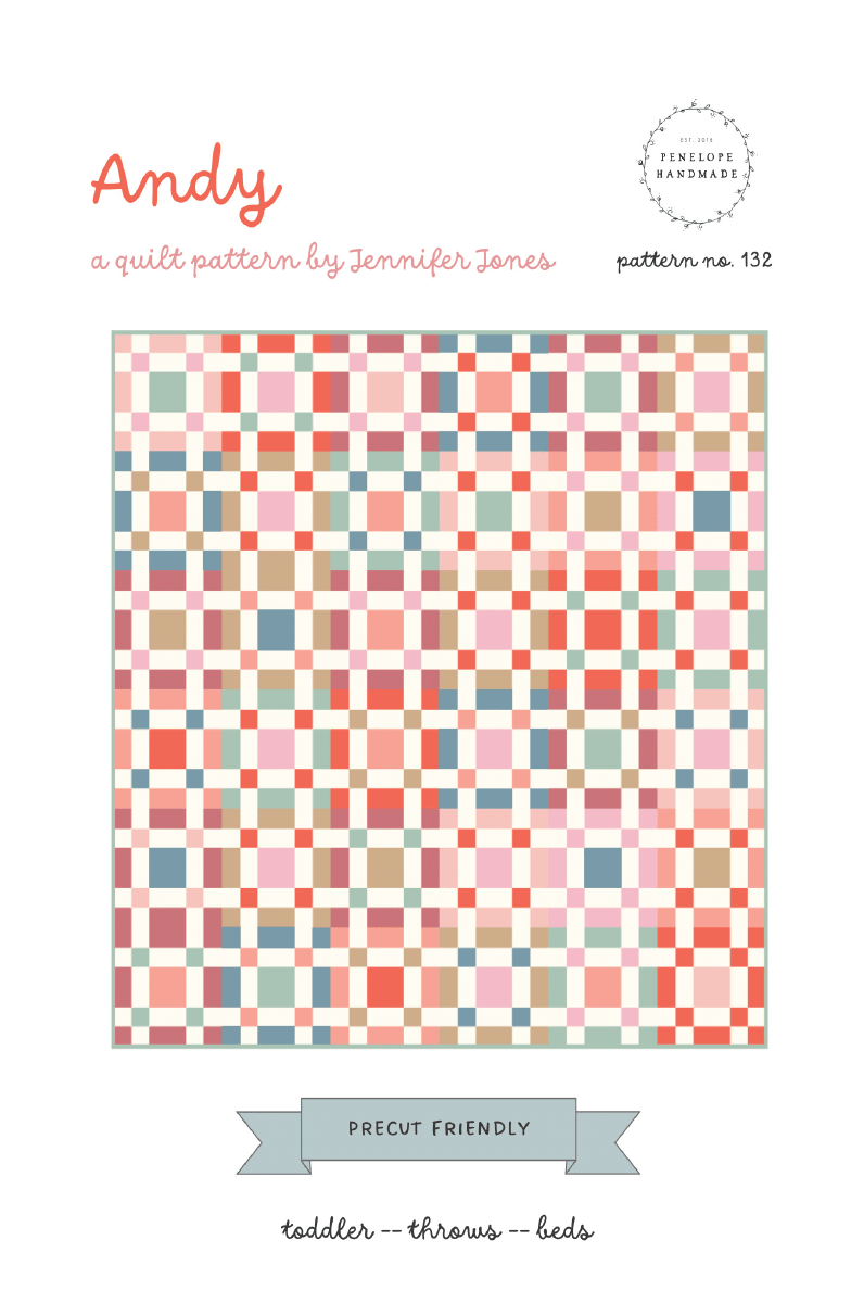 Andy Quilt Paper Pattern - The QuilTea Corner