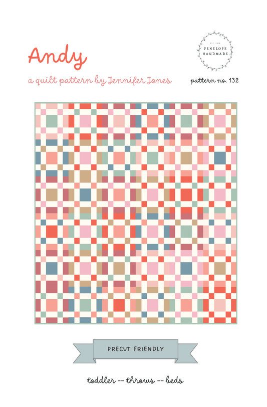 Andy Quilt Paper Pattern - The QuilTea Corner