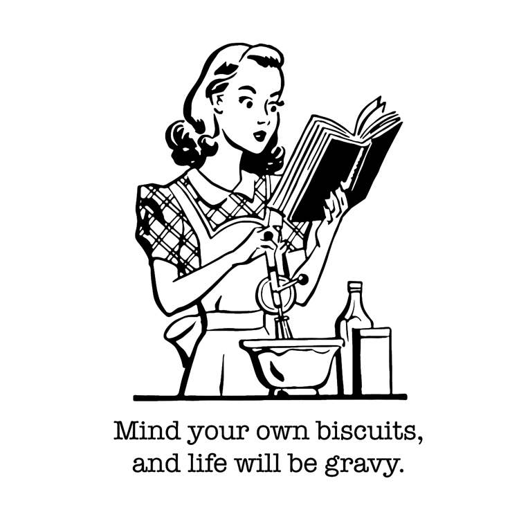 Aunt Martha's® Dirty Laundry Tea Towel - Mind Your Biscuits - The QuilTea Corner