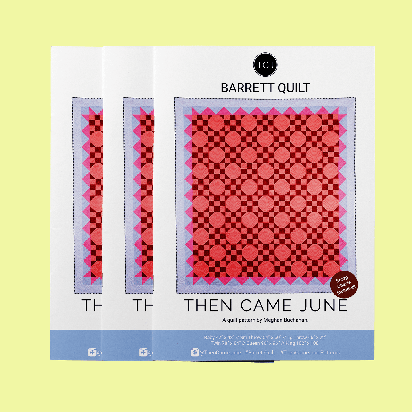 Barrett Quilt Printed Paper Pattern - The QuilTea Corner