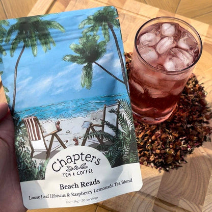 Beach Reads - Fruity Floral Loose Herbal Tea - The QuilTea Corner