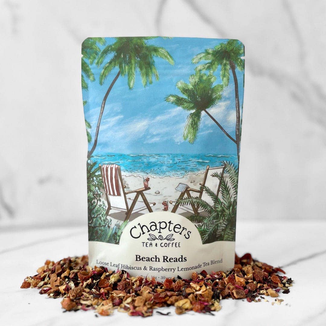 Beach Reads - Fruity Floral Loose Herbal Tea - The QuilTea Corner