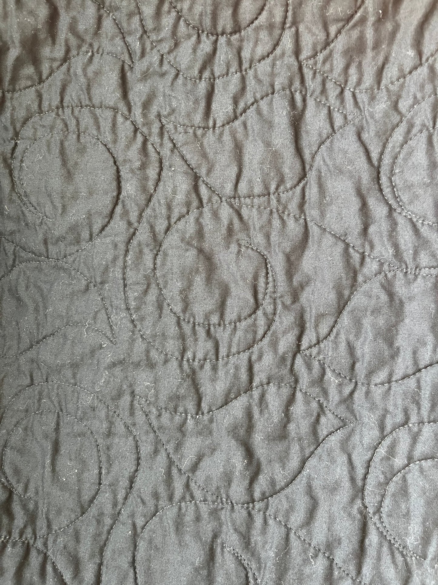 Black and Red Irish Chain Quilt – Handmade Extra Large Throw Quilt - The QuilTea Corner