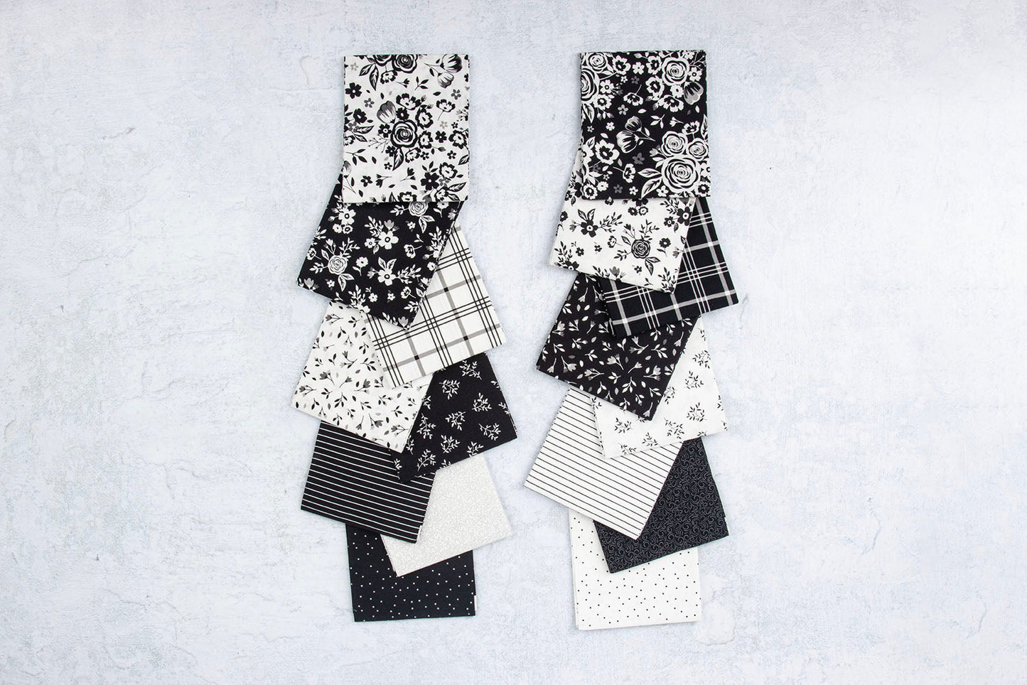 Black Tie 16 pc Fat Quarter Fabric Bundle by Dani Mogstad for Riley Blake Design - The QuilTea Corner