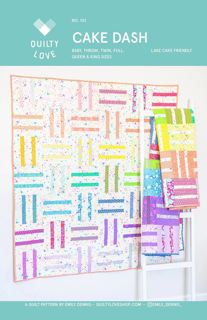 Cake Dash PAPER Quilt Pattern - The QuilTea Corner