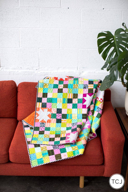 Campfire Glow Quilt Pattern - Printed - The QuilTea Corner
