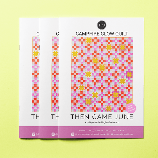 Campfire Glow Quilt Pattern - Printed - The QuilTea Corner