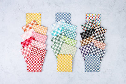 Check Please! 1/4" Check Red - The QuilTea Corner