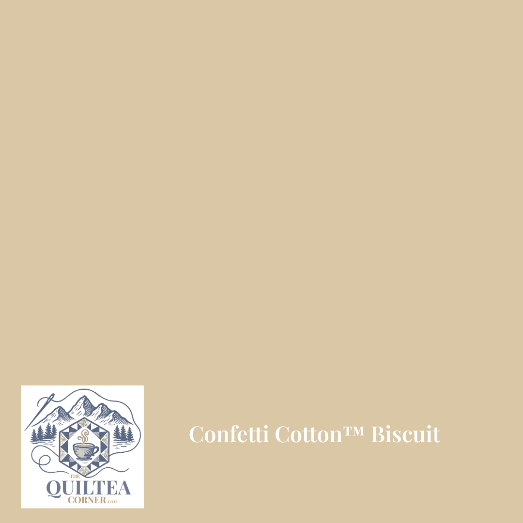 Confetti Cotton™ Biscuit - The QuilTea Corner