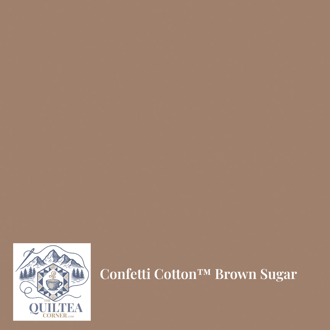 Confetti Cotton™ Brown Sugar - The QuilTea Corner
