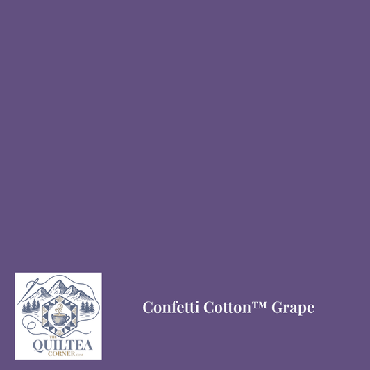 Confetti Cotton™ Grape - The QuilTea Corner