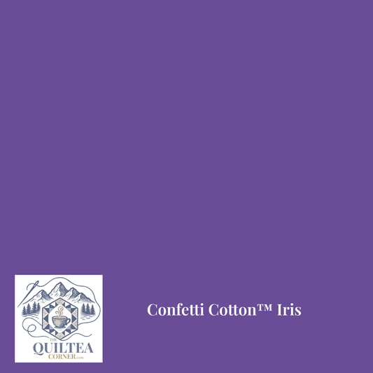 Confetti Cotton™ Iris - The QuilTea Corner