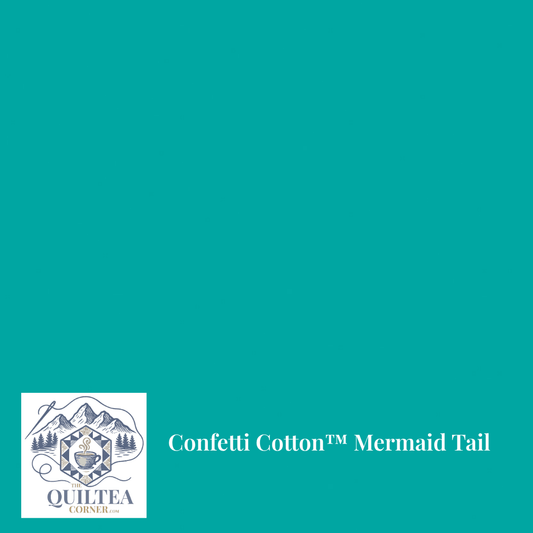 Confetti Cotton™ Mermaid Tail - The QuilTea Corner