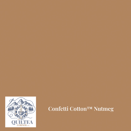 Confetti Cotton™ Nutmeg - The QuilTea Corner