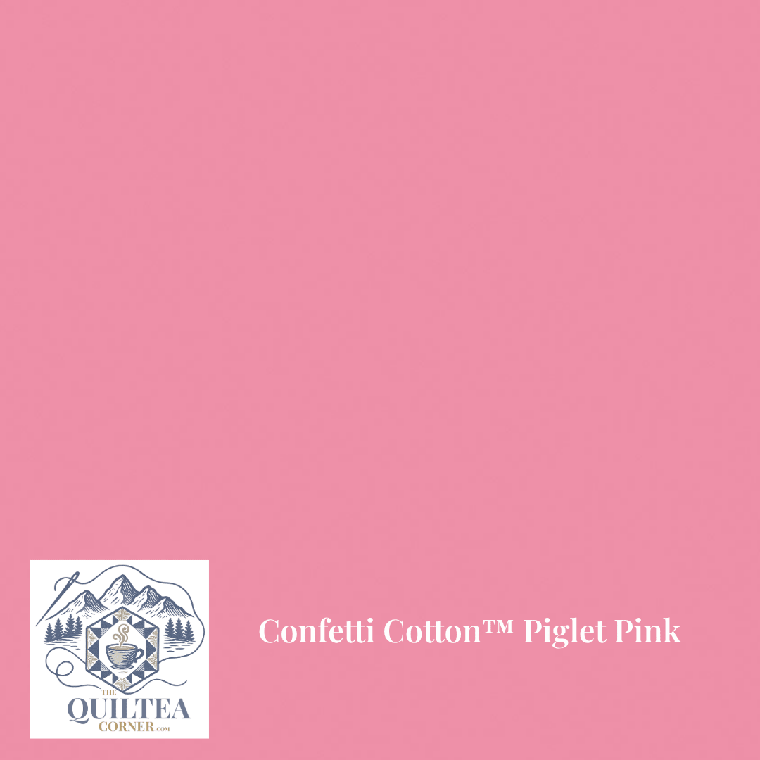 Confetti Cotton™ Piglet Pink - The QuilTea Corner