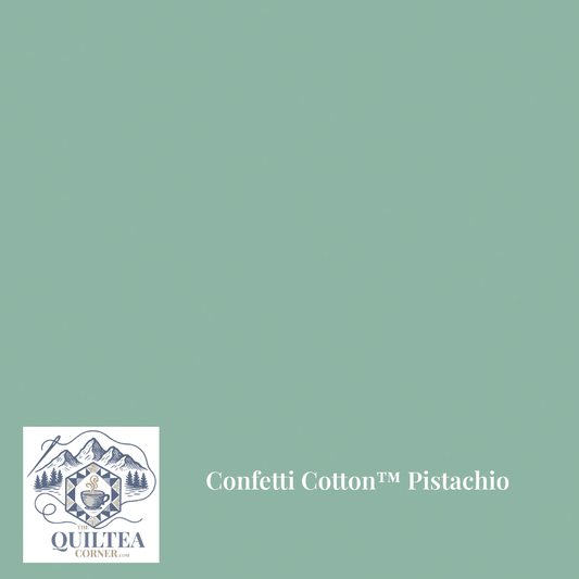 Confetti Cotton™ Pistachio - The QuilTea Corner