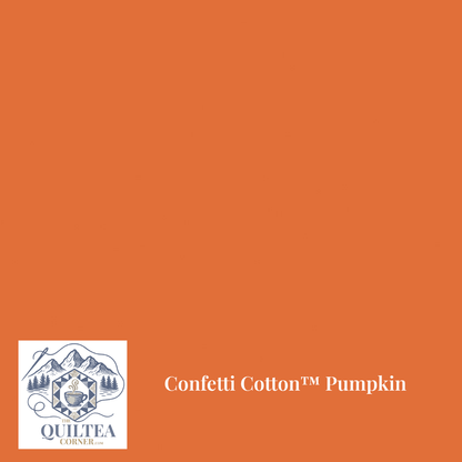 Confetti Cotton™ Pumpkin - The QuilTea Corner