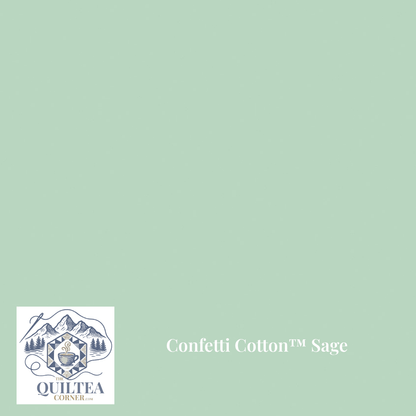 Confetti Cotton™ Sage - The QuilTea Corner
