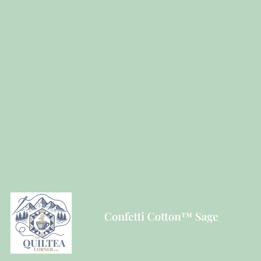 Confetti Cotton™ Sage - The QuilTea Corner