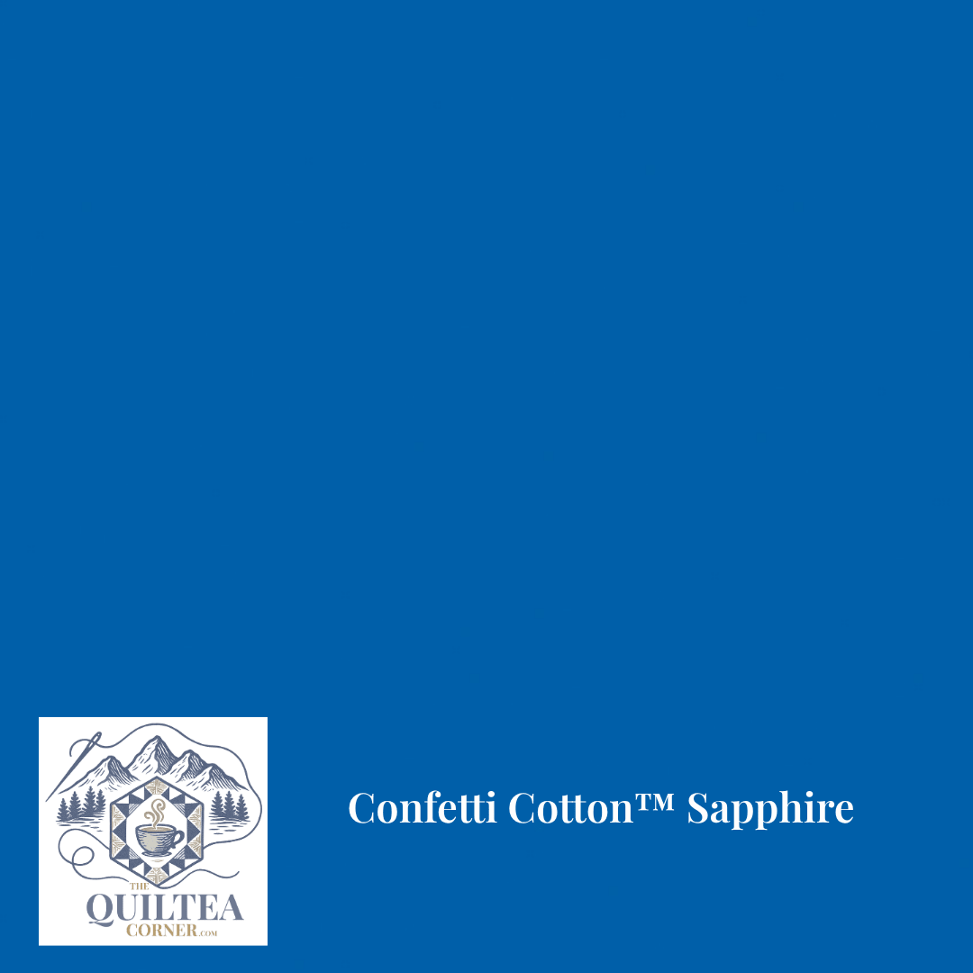 Confetti Cotton™ Sapphire - The QuilTea Corner