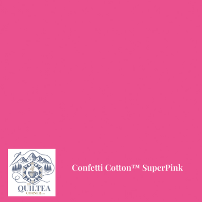 Confetti Cotton™ Superpink - The QuilTea Corner
