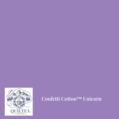 Confetti Cotton™ Unicorn - The QuilTea Corner