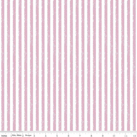 Crayola™ Stripe in Color | Bubblebath 1/2 yard - The QuilTea Corner