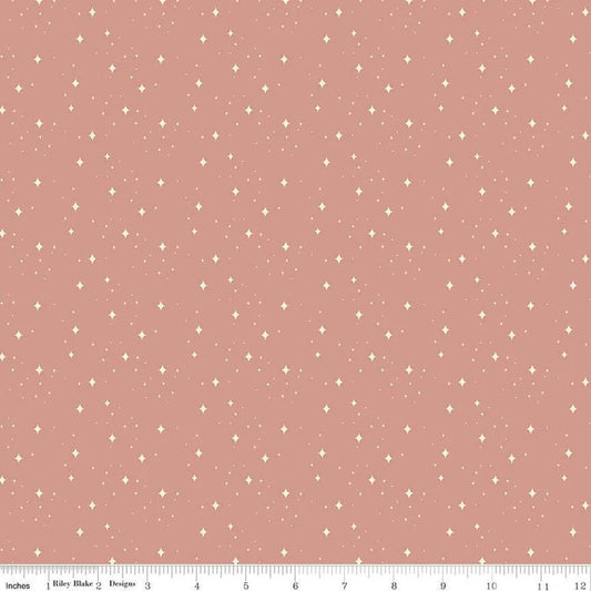 Elegance Eternal | Dusty Rose 1/2 yard - The QuilTea Corner