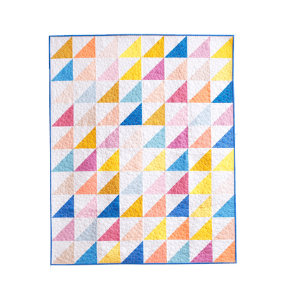 Flower Tile Quilt Pattern - Printed - The QuilTea Corner