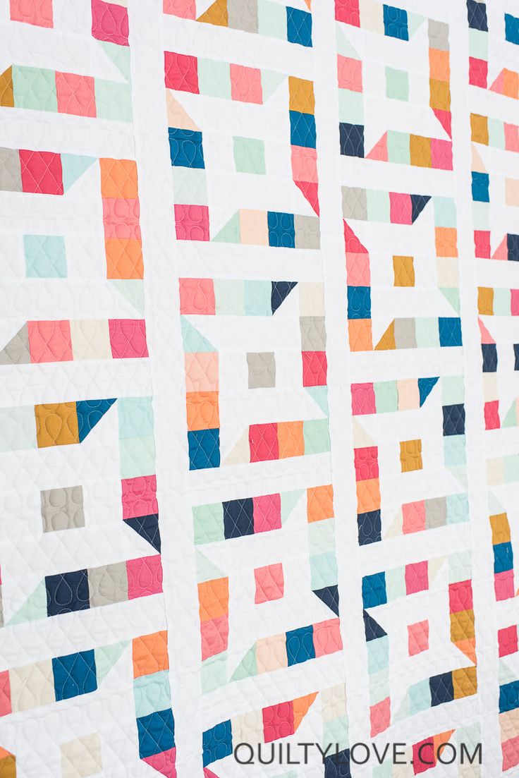 Friendly Stars PAPER Quilt Pattern - The QuilTea Corner