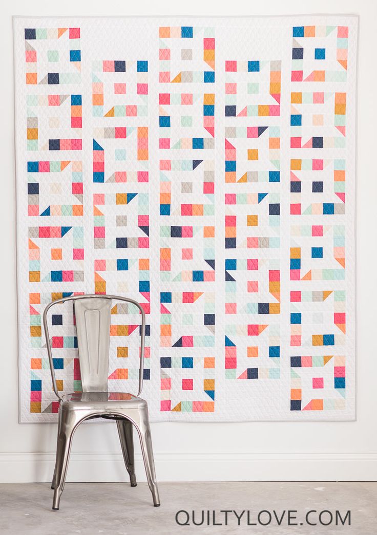Friendly Stars PAPER Quilt Pattern - The QuilTea Corner