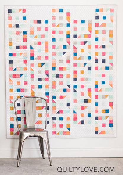 Friendly Stars PAPER Quilt Pattern - The QuilTea Corner
