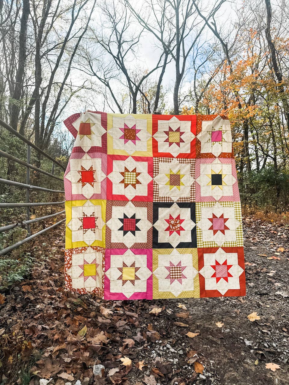 Gertrude Quilt Pattern | Paper Pattern - The QuilTea Corner